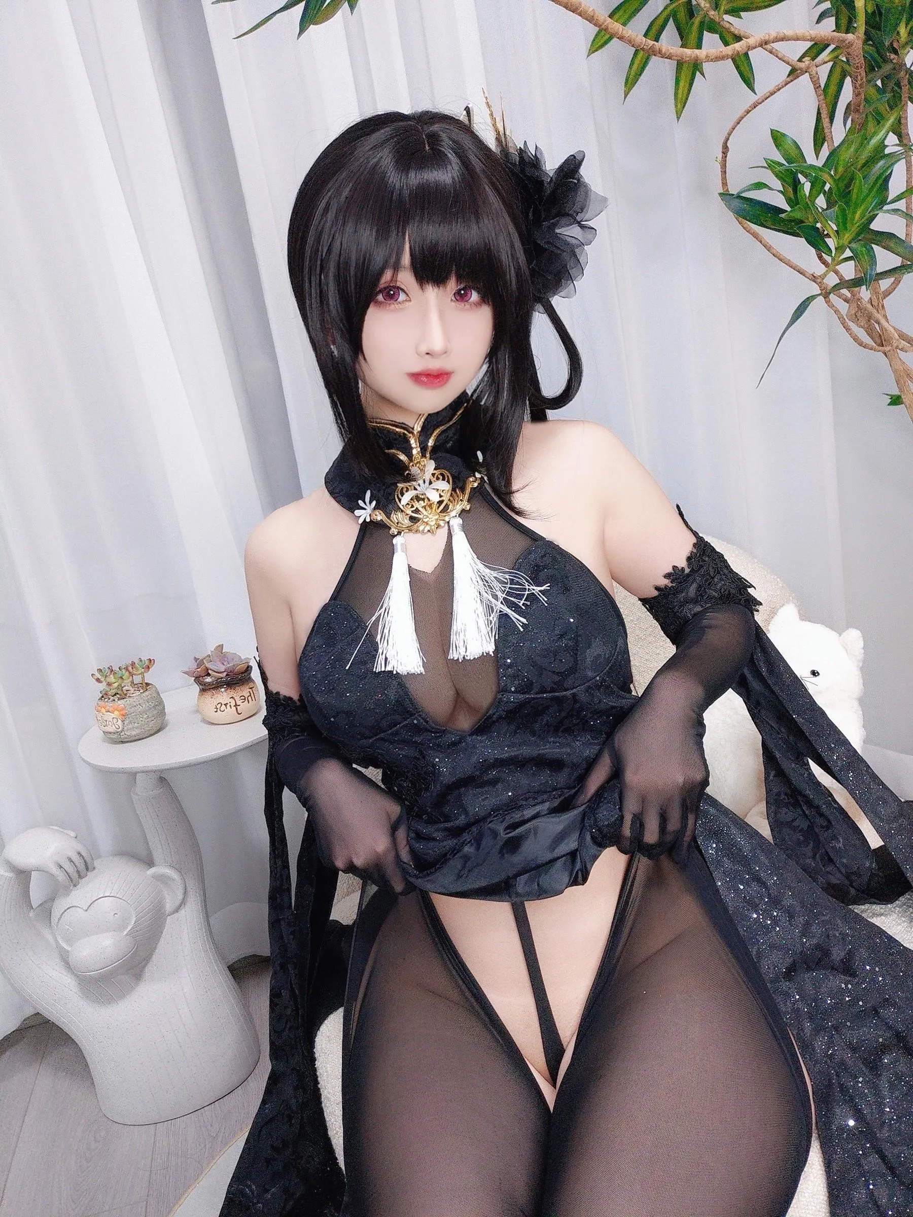 rioko凉凉子 – NO.93 镇海 自拍 [21P]插图9